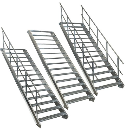 Stufen stahltreppe breite - stufen,