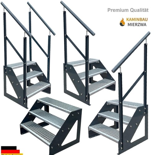 Außen treppe anthrazit - außen-,