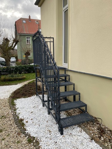 Stahltreppe außentreppe - außentreppe, 6